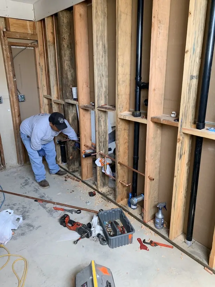 Commercial rough-in plumbing for Gas Line Repair in Nealmont